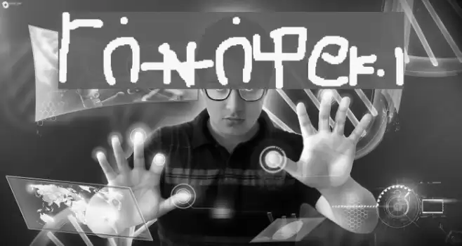 Lanarski Font examples