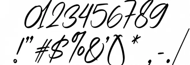 LancarDEMO-Regular Font OTHER CHARS