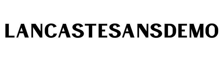LancasteSansDemo  font caratteri gratis