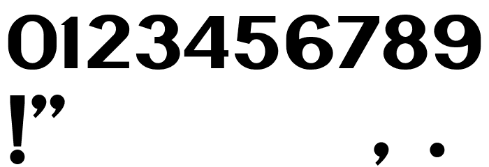 LancasteSansDemo Font OTHER CHARS