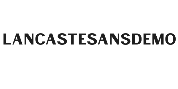 LancasteSansDemo Logo