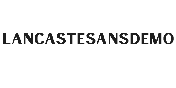 LancasteSansDemo Logo