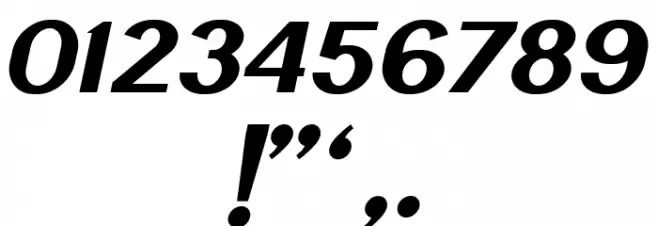 LancasteSansSlantDemo Font OTHER CHARS