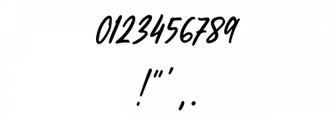 LancasteScriptAltDemo Font OTHER CHARS