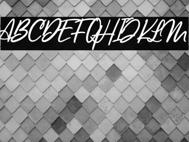 LancasteScriptAltDemo Font examples