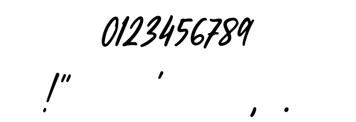 LancasteScriptDemo Font OTHER CHARS