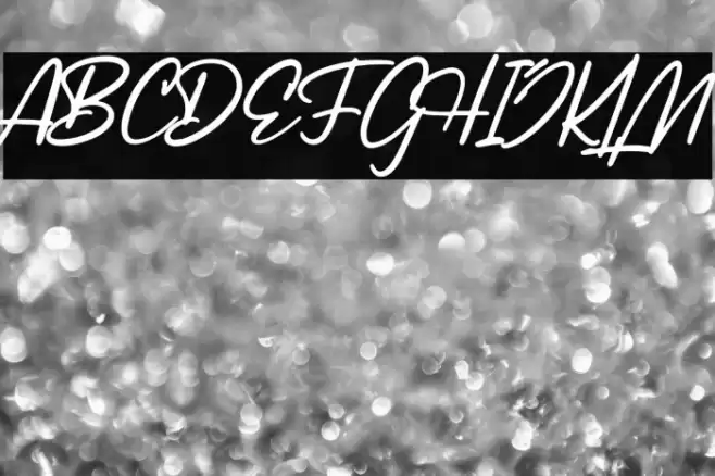 LancasteScriptDemo Font examples