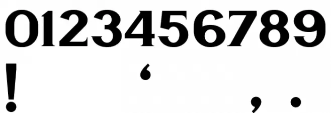LancasteSerifDemo Font OTHER CHARS