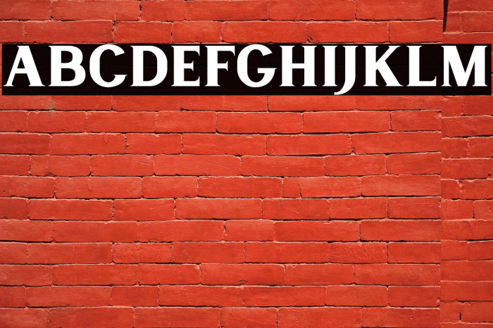 LancasteSerifDemo Example 3