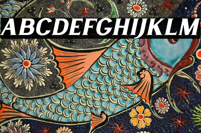 LancasteSerifSlantDemo Example 1