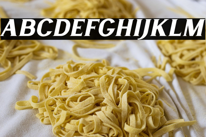 LancasteSerifSlantDemo Example 2