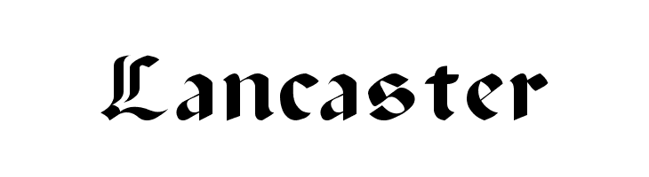 Lancaster Font