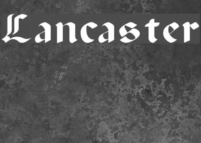 Lancaster Example 3