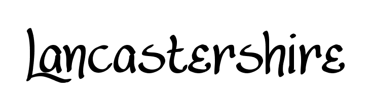 Lancastershire  font caratteri gratis