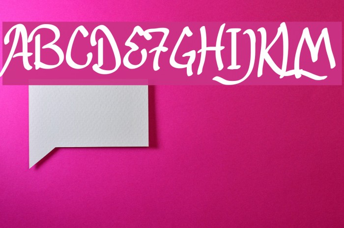 Lancastershire Font examples