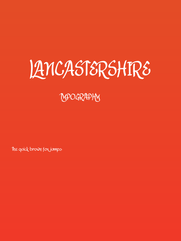 Lancastershire Poster