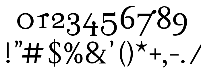 Lancelot Font OTHER CHARS