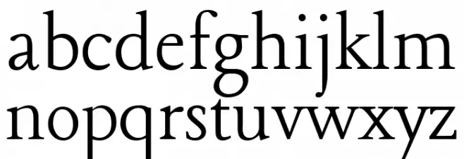 Lancelot Font Litere mici