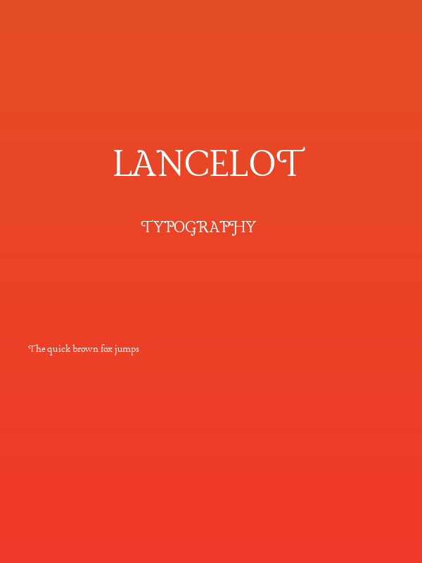 Lancelot Poster