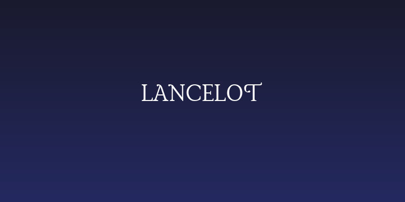 Lancelot Social Header