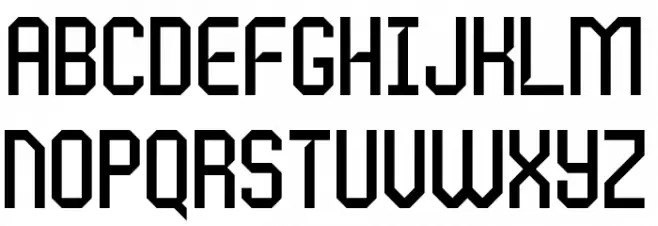 Lancip 2 Regular Schriftart Groß