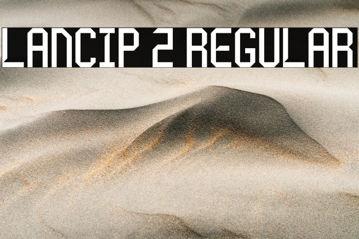 Lancip 2 Regular Example 1