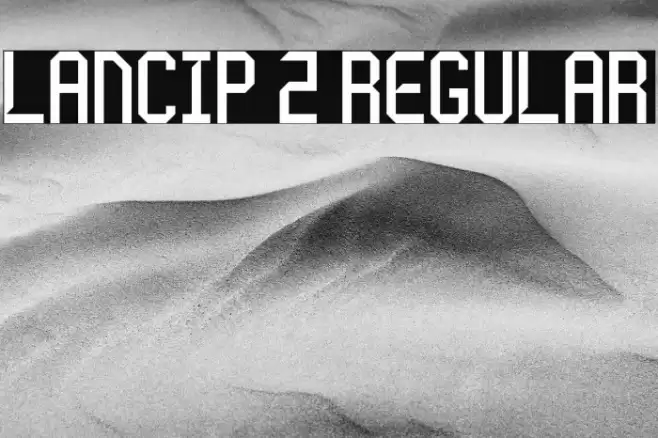 Lancip 2 Regular Font examples