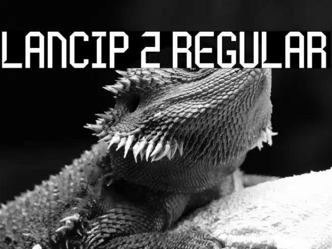 Lancip 2 Regular Font examples