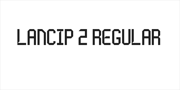 Lancip 2 Regular Logo