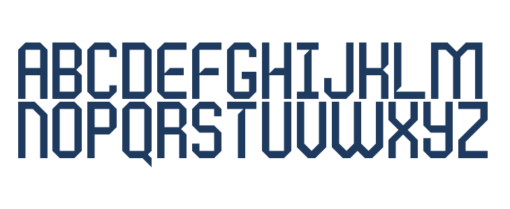 Lancip 2 Regular Lowercase