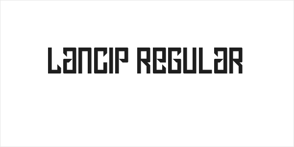 Lancip Regular Logo