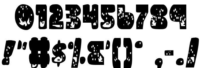 Land Shark Condensed Caratteri ALTRI CARATTERI