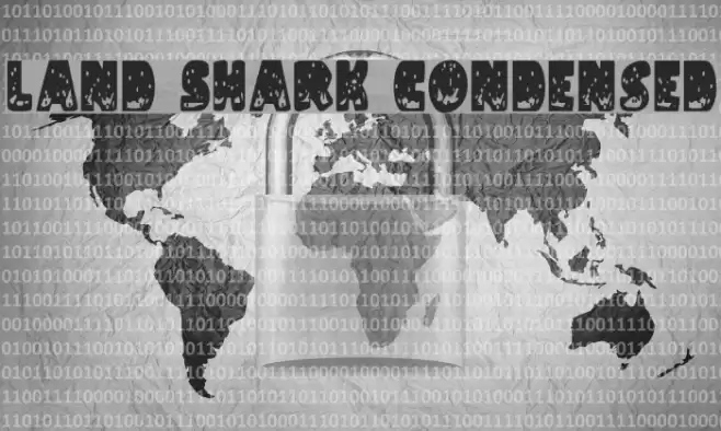 Land Shark Condensed Caratteri examples