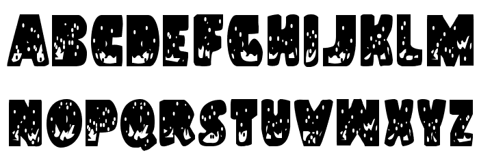 Land Shark Condensed Caratteri MINUSCOLO