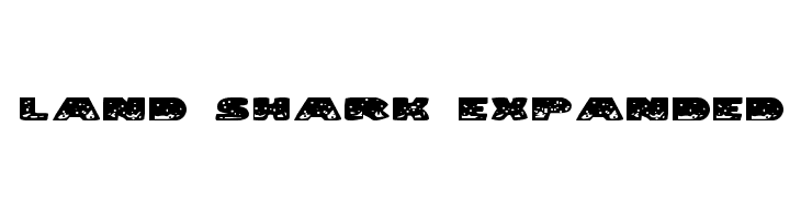 Land Shark Expanded  नि: शुल्क फ़ॉन्ट्स डाउनलोड