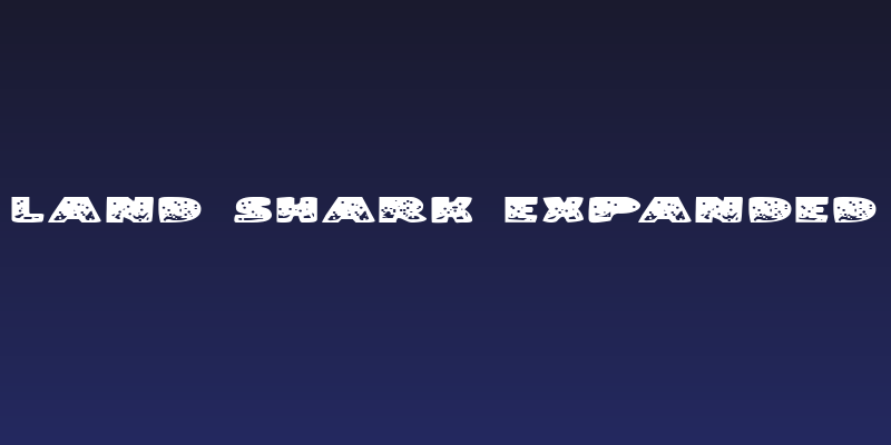 Land Shark Expanded Social Header