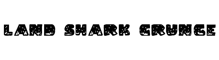 Land Shark Grunge  Free Fonts Download