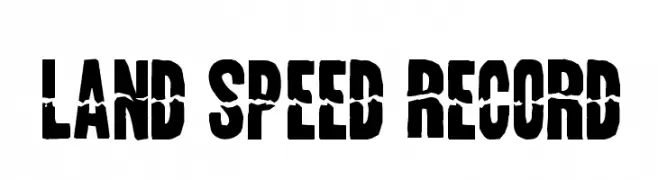 Land Speed Record  Frei Schriftart Herunterladen