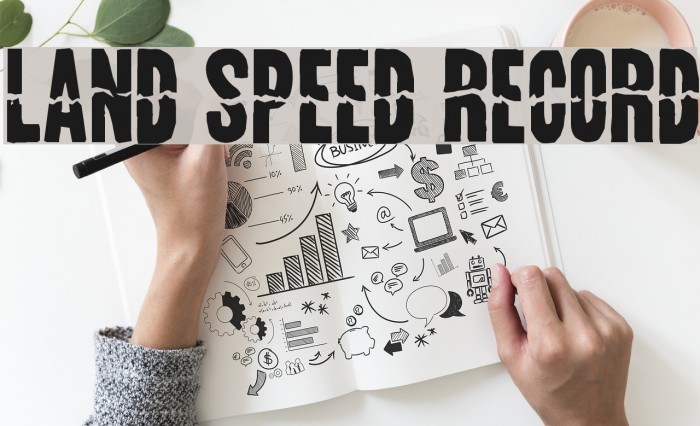 Land Speed Record Font examples