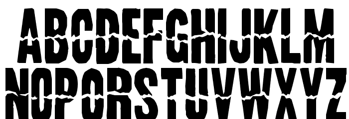Land Speed Record Font LOWERCASE