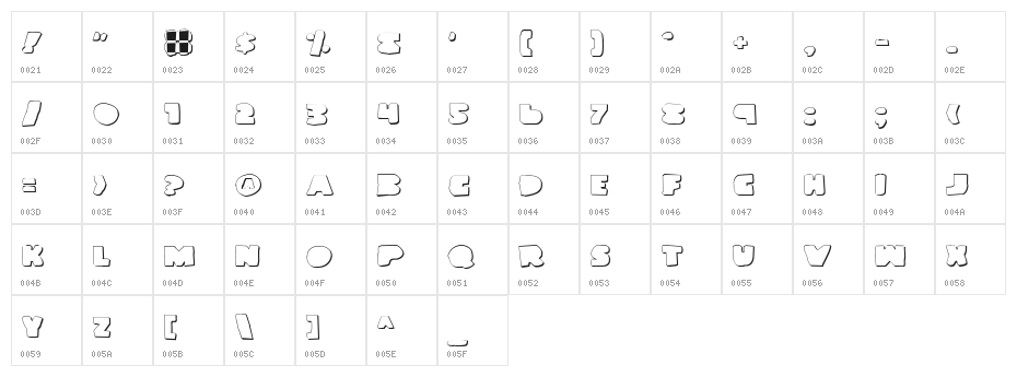 Land Whale Outline Grunge Character Map