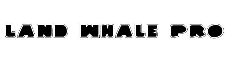 Land Whale Pro  Frei Schriftart Herunterladen