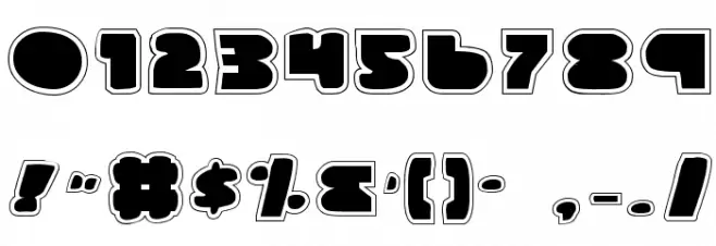 Land Whale Pro Font OTHER CHARS