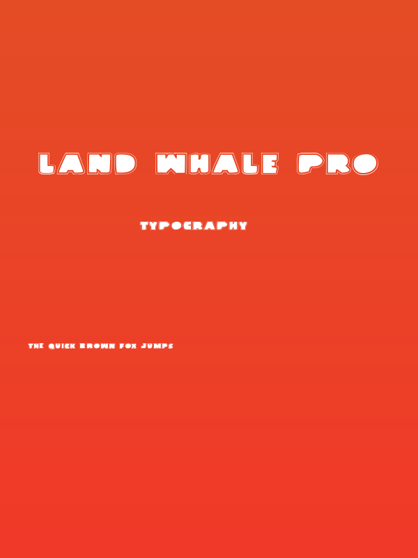 Land Whale Pro Poster
