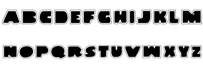 Land Whale Pro Font LOWERCASE