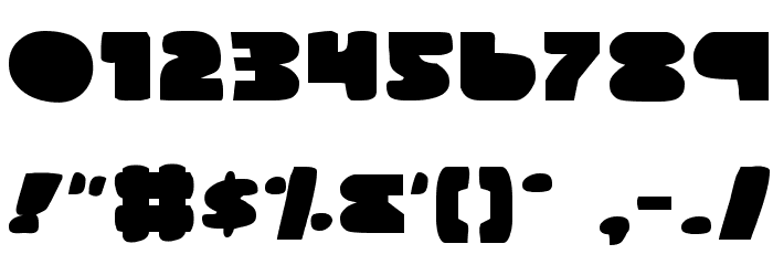 Land Whale Font OTHER CHARS