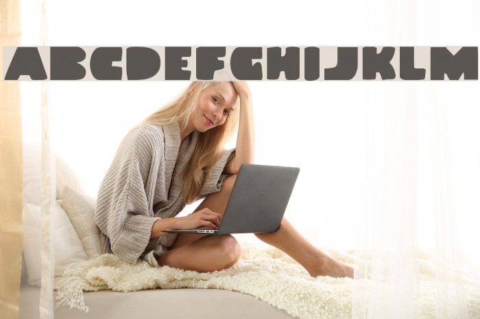 Land Whale Font examples
