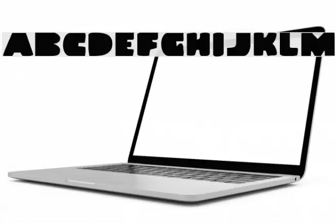 Land Whale Font examples