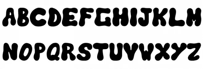 Landa font Font Litere mari