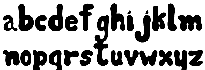 Landa font Font LOWERCASE